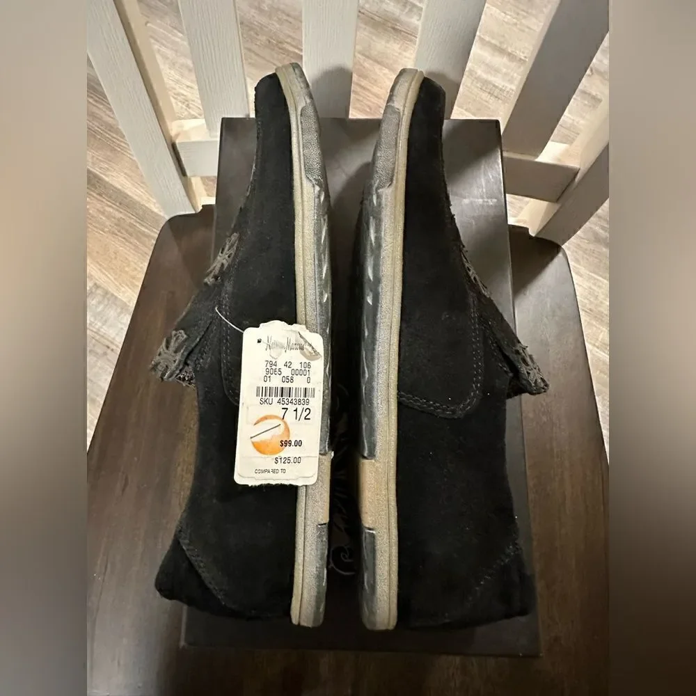 Mark Nason Lounge Rahway Loafers black size 7.5 NWT